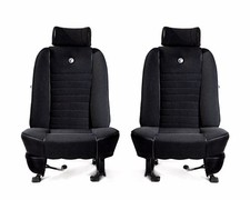 PAIR OF FORD ESCORT MK1 FRONT SEAT COVERS RS2000 ROLLTOP BETACLOTH