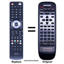 New EUR657139 EUR647132 Remote Control For Technics SA-DX750 SA-DX850 SA-DX940