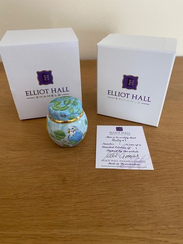 Elliot hall enamel miniature - elliot,
