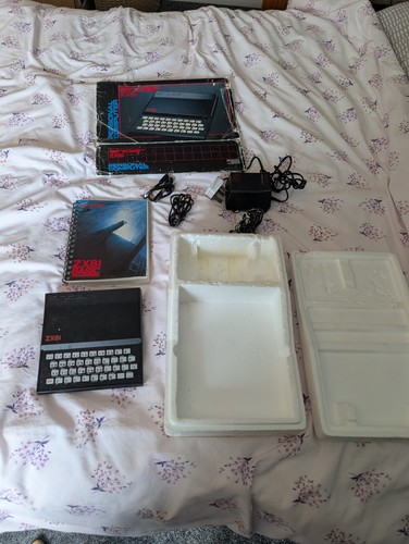 Sinclair zx81 computer boxed - sinclair,