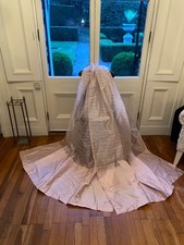 Vintage Pale Pink Voile Panels