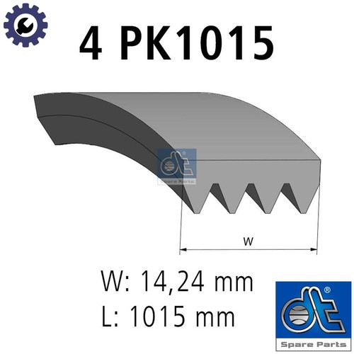 Vribbed belt 54817 for - vribbed, 7.54817