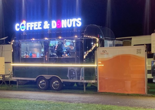 Coffee donut airstream - coffee, &