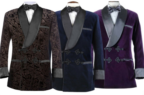 Smoking velvet stylish - stylish, jacket
