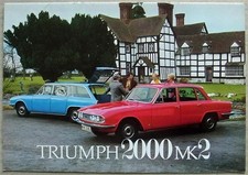 TRIUMPH 2000 Mk 2 Car Sales