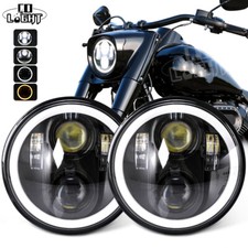 2pc 5-3/4" 5.75 inch Headlight