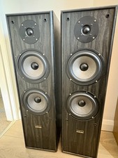 ACOUSTIC SOLUTIONS AV-120 HI-FI SPEAKERS - 130 WATTS 