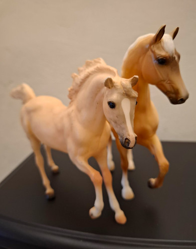 Breyer classic palomino ponies