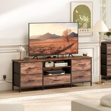 Industrial TV Stand with