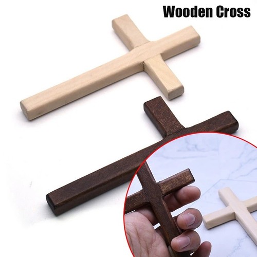 Christian wooden cross - wooden,