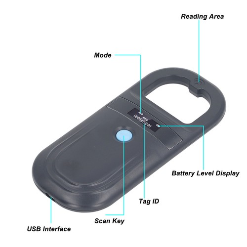 Pet microchip scanner 134 - microchip,