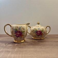 Sadler Creamer & Sugar Bowl