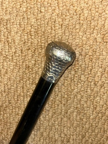 Antique ebonised walking - antique,