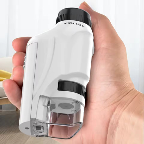 120x mini pocket microscope - 60-120x,