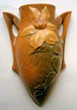 Vintage Roseville Pottery Wall Pocket from the 1940's,