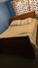 Super kingsize bed - Sleigh Bed - And So To Bed