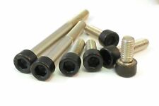 Cylinder head screws M4 M5 M6 M8 M10 | matte black | stainless steel V2A | DIN912