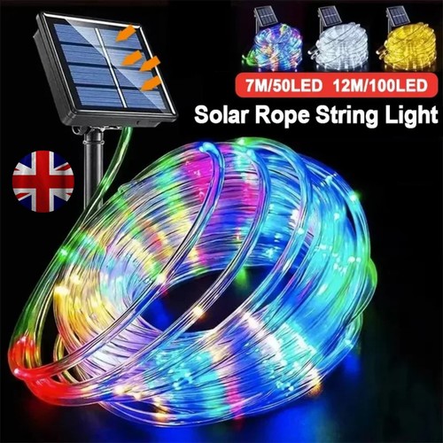Solar rope lights outdoor tube - outdoor,
