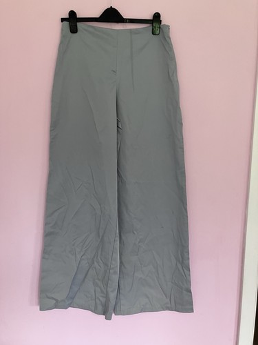 Zara grey satin style - wide, leg