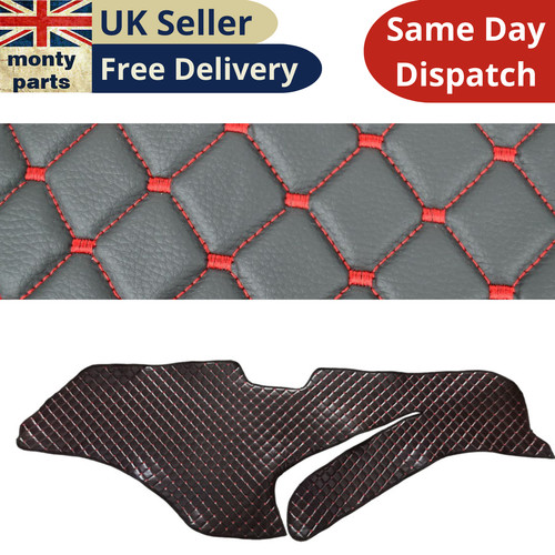 Black red dashboard - mats, eco