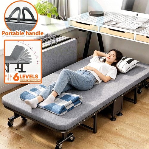 Folding single bed large - single,