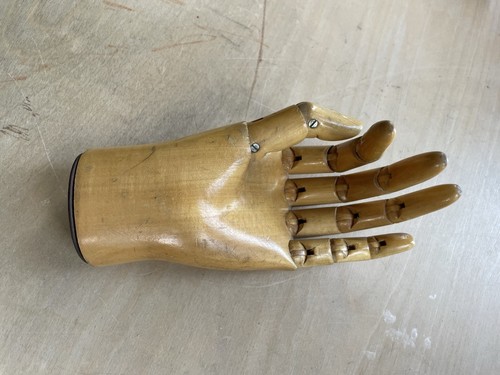 Antique articulated wooden - antique,