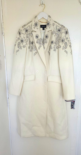 Karen millen ivory beaded - karen,