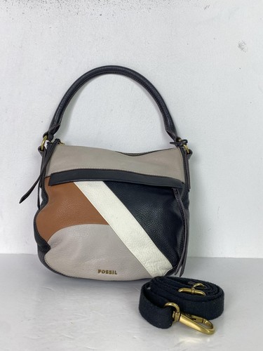 Fossil black brown white - fossil,