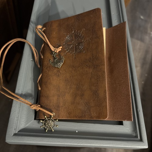 Fuax leather journal - leather,