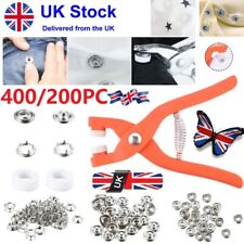 400PCS Snap Buttons Kit Sewing