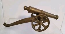Vintage Solid Brass Gun Cannon