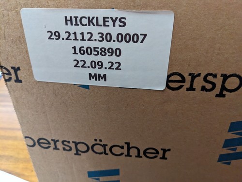 292112300007 van heater - 292112300007,