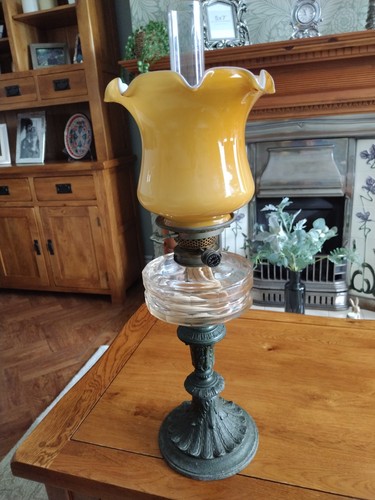 Victorian hinks duplex pewter - victorian,