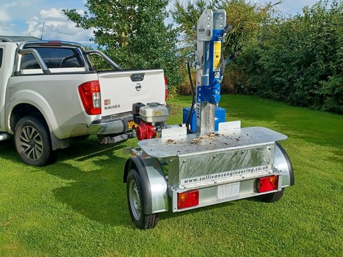 16t road towable log - road, splitter