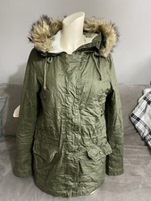 Ladies H & m Khaki Parka
