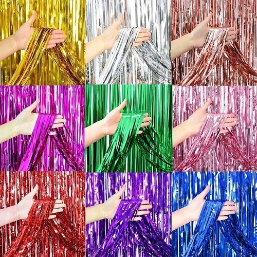 Foil fringe tinsel - foil,