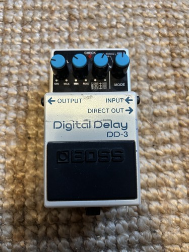 Boss digital delay pedal - delay,