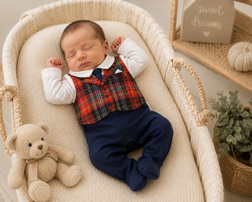Spanish baby boy knitted - spanish,