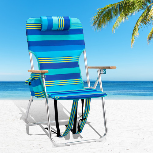 Folding beach chair - beach,