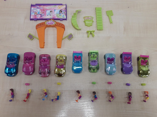 Polly pocket race the - the, mall