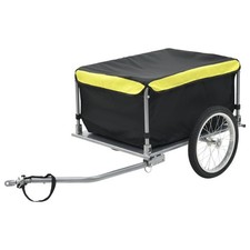 Bike Cargo Trailer Black 65L