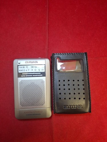 Aiwa as75 pocket radio - aiwa,