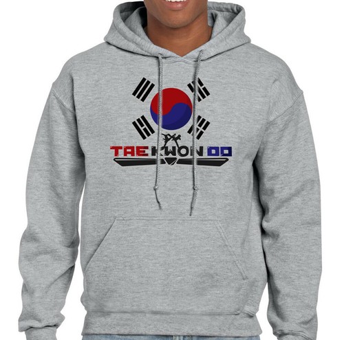 Taekwondo mens hoodie belt - taekwondo,