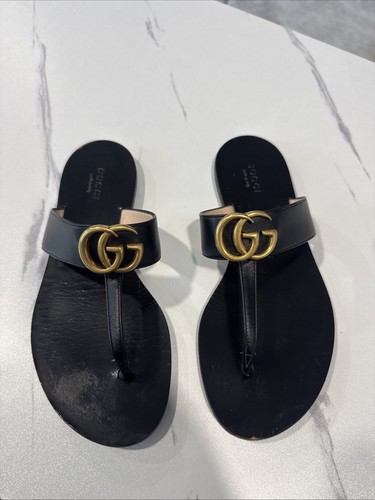 Gucci marmont logo - gg, thong