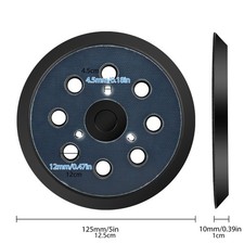 5 inch 8 Hole Hook Orbital