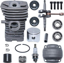 Nikasil Cylinder Piston Kit Crankshaft Fit Husqvarna 41 136 137 141 142 Chainsaw