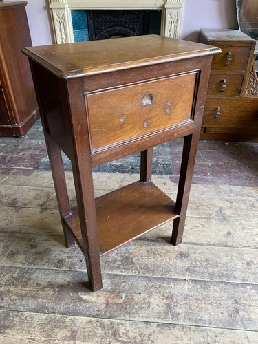 Vintage small wooden chest - small,