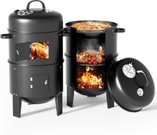 Round Smoker Charcoal