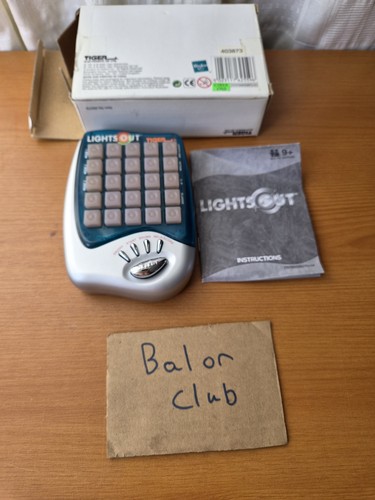 Tiger electronics lights - lights, out