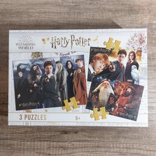 Harry Potter Set of 3 Jigsaw Puzzles | 63, 112 & 187 Pieces | Brand New & Sealed